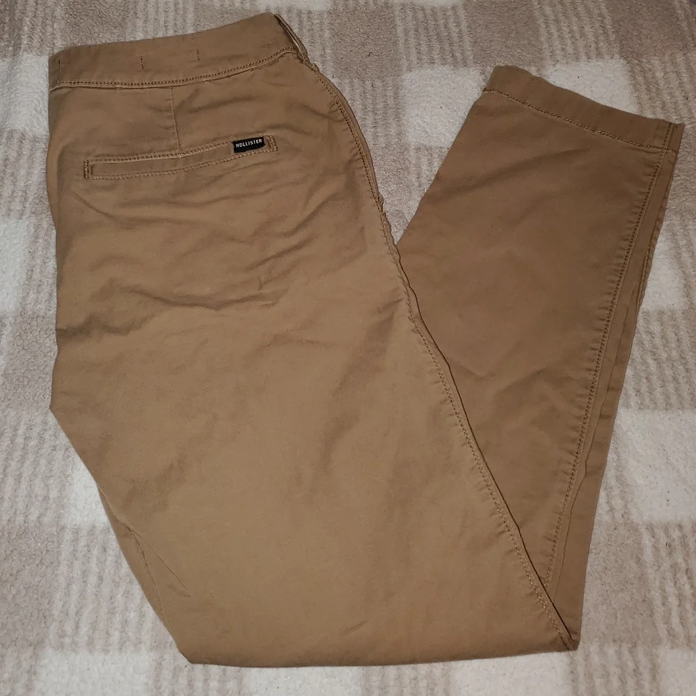 5 for $25 | Hollister Dark Tan Skinny Chino Pants